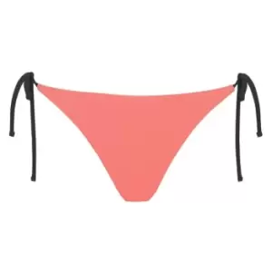 Image of Tommy Bodywear String Side Tie Cheeky Bikini - Pink