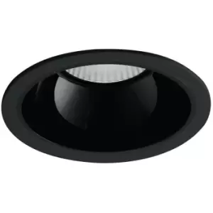 Image of Fan Europe LANDER LED Recessed Downlight Black 3000lm 3000K 12.8x14.1cm