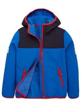 Image of Boys, Jack Wolfskin Kids Fourwinds Jacket - Blue, Size 9-10 Years