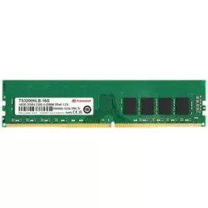 Image of Transcend TS3200HLB-16G PC RAM card DDR4 16GB 1 x 16GB Non-ECC 3200 MHz 288-pin DIMM CL22 TS3200HLB-16G