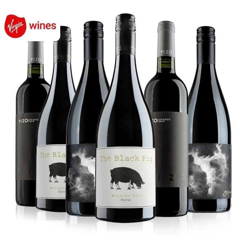 Image of Virgin Wines Luxury 6 Bottle Red Case Red unisex 6