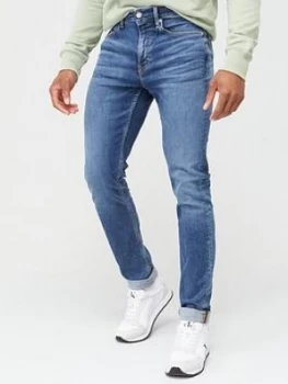 Image of Calvin Klein Jeans 058 Slim Tapered Jeans - Bright Blue