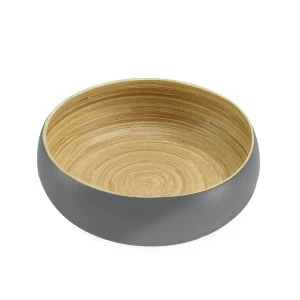 Image of Bamboo Serving Bowl M&W Small Grey