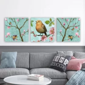 Image of P3790 Multicolor Decorative Canvas Painting (3 Pieces)