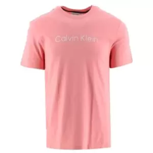 Image of Calvin Klein Darling Pink Cotton T-Shirt