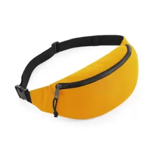Image of BagBase Unisex Recycled Belt Bag (One Size) (Mustard)