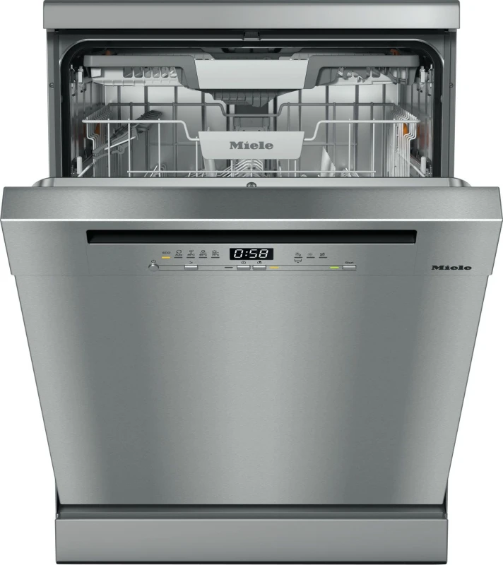 Image of Miele Freestanding Dishwasher - QuickPowerWash A-Rated Stainless Steel G5832SCCLST Stainless steel