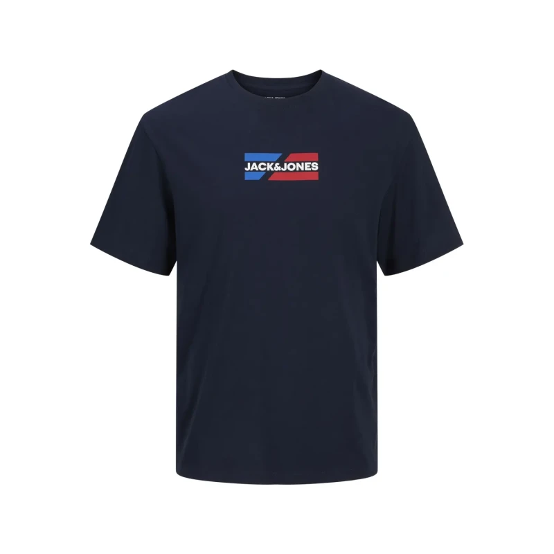 Image of jack & jones Jjecorp Short Sleeve T-Shirt Navy Blue Men S;M;L;XL;XXL