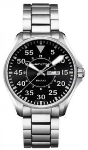 Image of Hamilton Khaki Pilot Quartz Stainless Steel H64611135 Watch