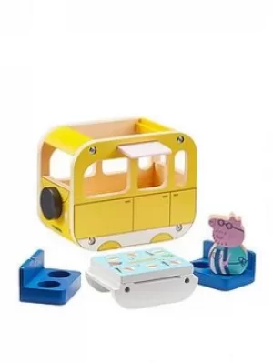 Image of Peppa Pig WOODEN CAMPERVAN, One Colour