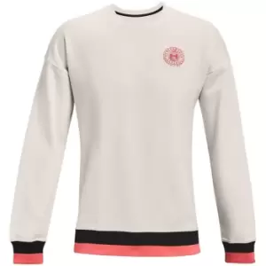Image of Under Armour Rival Crew Sweatshirt Mens - White