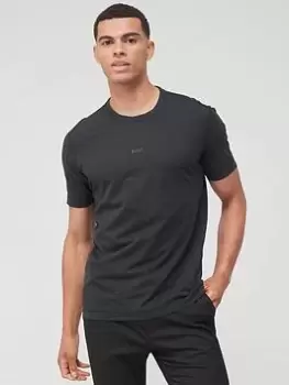 Image of Boss Tokks Garment Dye Centre Logo T-Shirt