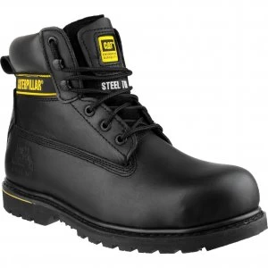 Image of Caterpillar Mens Holton Safety Boots Black Size 11