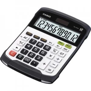 Image of Casio WD-320MT Desk calculator Silver-black Display (digits): 12 solar-powered, battery-powered (W x H x D) 145 x 36 x 195 mm