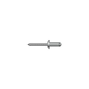 Image of 3.2X16MM Aluminium Dome Head Rivet (Box 100)