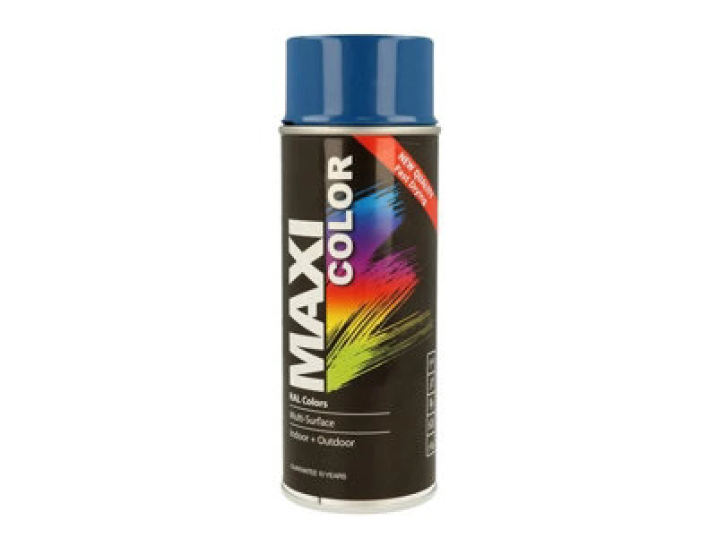 Image of Maxicolor Mx5010 Maxicolor Spray Gloss Genetian Blue Ral5010 400Ml Mxcmx5010