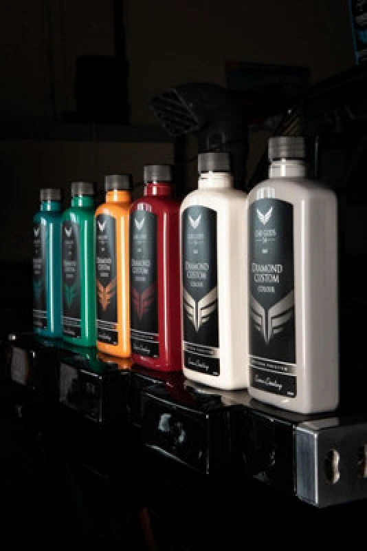 Image of Car Gods Light Green Polish Wax Scratch Remover 500Ml With Wax Applicator Pad