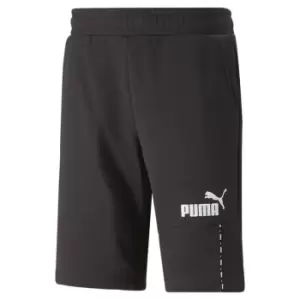 Image of Puma Block x Tape Shorts 10 Tr - Black