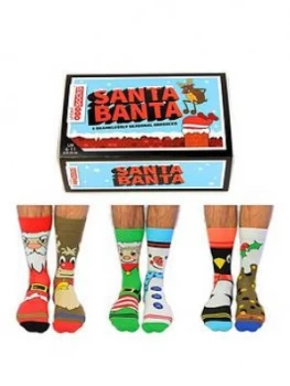 Image of United Oddsocks - Santa Banta - Mens