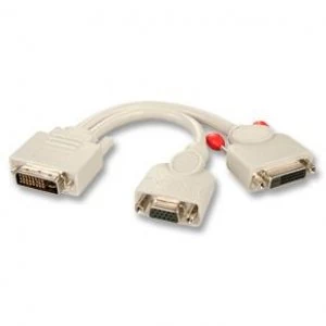 Image of Lindy 41048 video cable adapter 0.2 m VGA (D-Sub) White