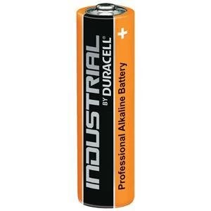 Image of Original Duracell AA Industrial Alkaline Battery 1.5V 1 x Pack of 10 Batteries