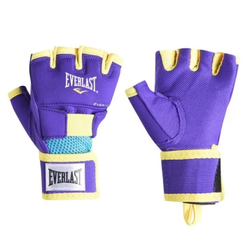 Image of Everlast Hand Grips - Purple/Yellow