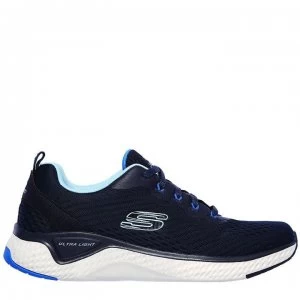 Image of Skechers Solar Fuse CV Trainers Ladies - Navy/Blue