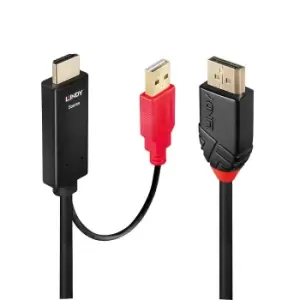 Image of Lindy 1m HDMI to DisplayPort Adapter Cable