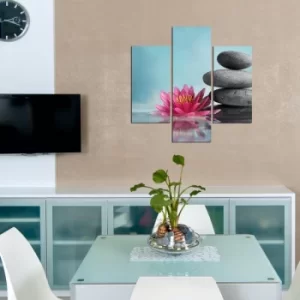 Image of 3MDF-056 Multicolor Decorative MDF Painting (3 Pieces)