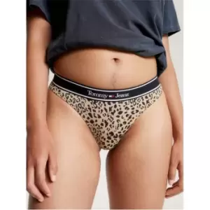 Image of Tommy Hilfiger Thong Print (Ext Sizes) - Multi