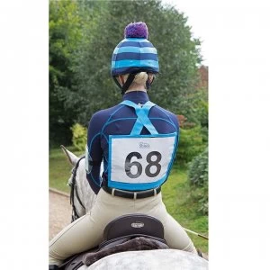 Image of Shires Number Bib - Turq