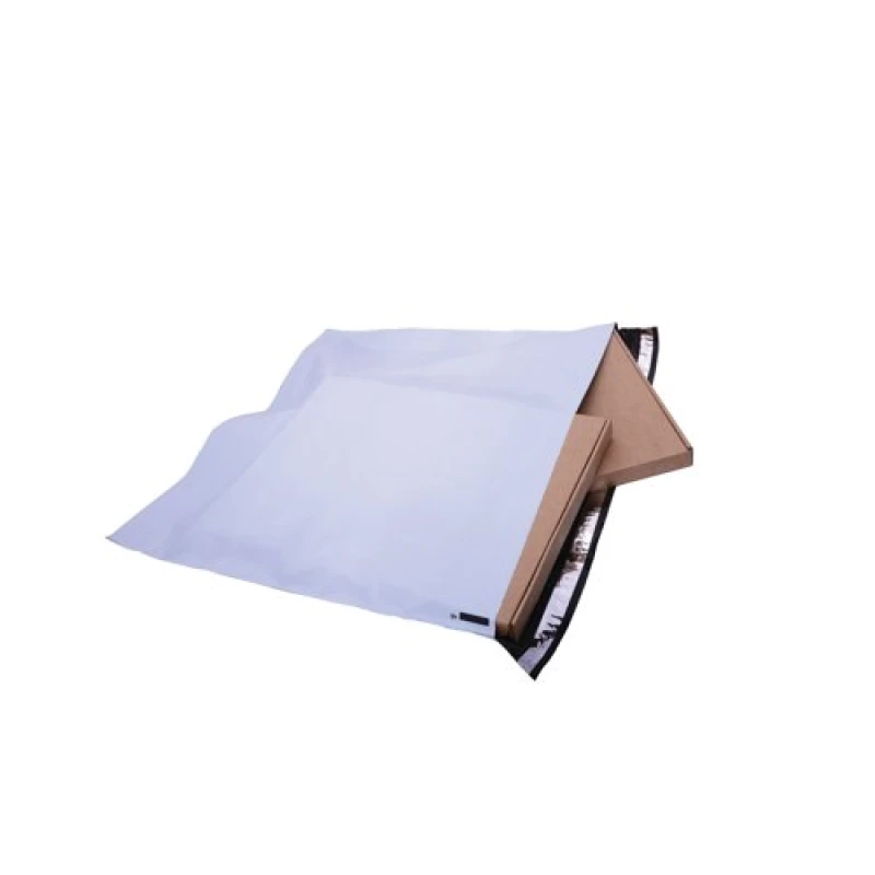 Image of GoSecure Envelope Extra Strong Polythene 460x430mm Grey (100 Pack) PB28282
