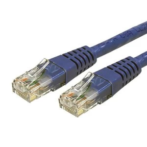Image of Startech 6ft Blue Molded Cat6 UTP Patch Cable