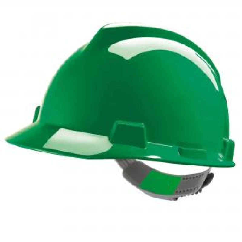Image of MSA V - Gard Safety Helmet Green