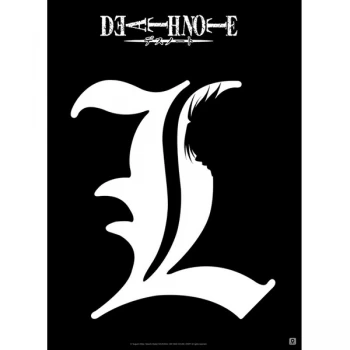 Image of Death Note - L Shadow Small Poster