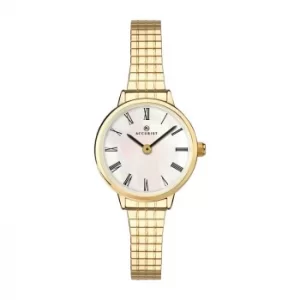 Image of Accurist Ladies Gold Tone Expander Bracelet Watch