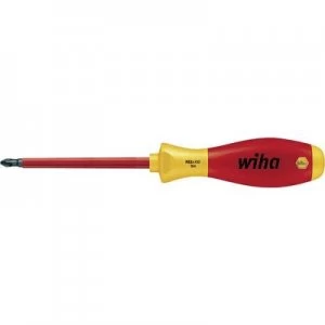 Image of Wiha 324 VDE Pillips screwdriver PZ 1 Blade length 80 mm DIN ISO 8764, DIN EN 60900