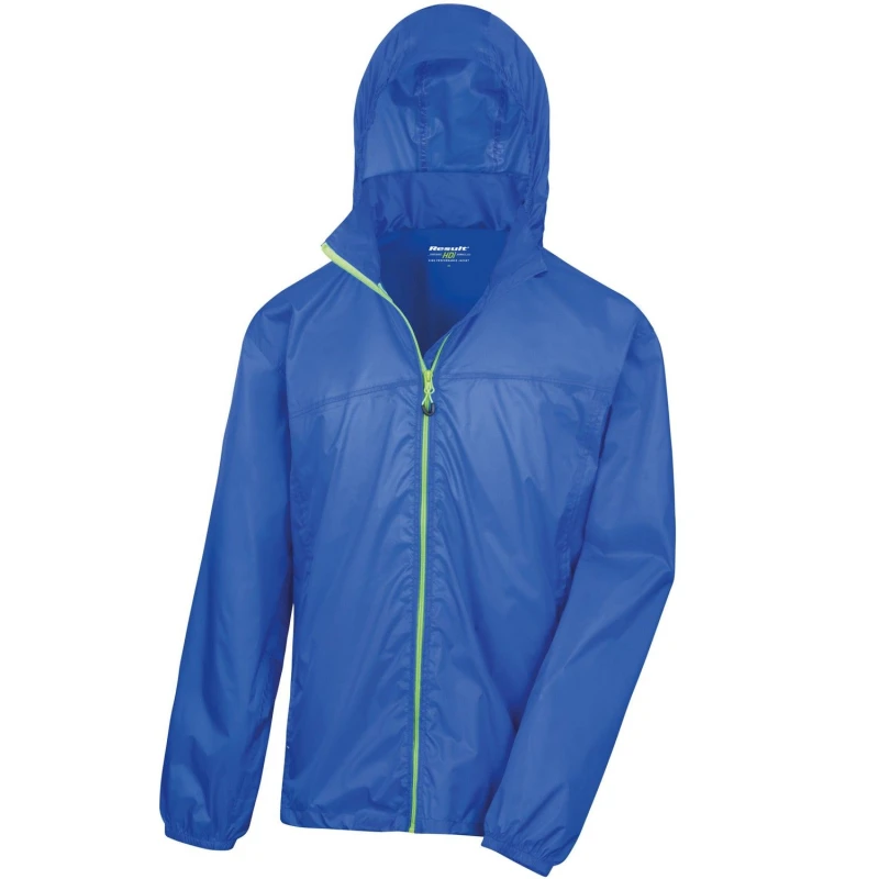 Image of Result Result Men Stowable HDI Quest Jacket in Royal Size: X-Small Royal XS Male 5063574191180