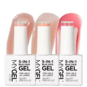Image of Mylee 5 in 1 Builder Gel Trio - Au Natural