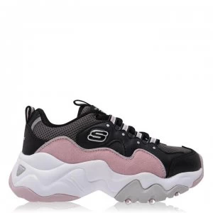 Image of Skechers Delite 3 Zen Runners Child Girls - Black/Pink