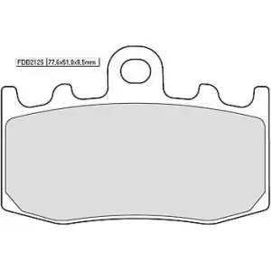 Image of FERODO Brake lining FDB 2125 Platinum