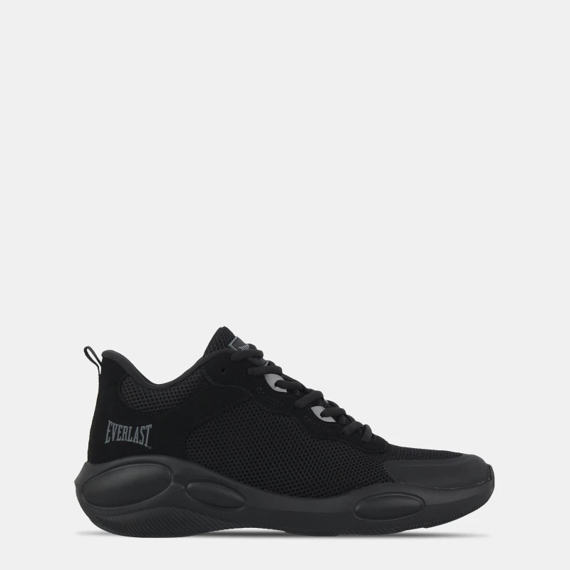 Image of Everlast Mens Crossover Breathable Mesh Basketball Trainers Blk/Charcoal09 male 7 (41)