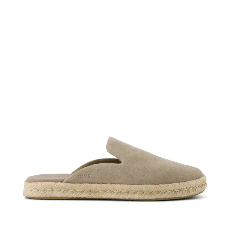 Image of TOMS Womens espadrilles Toms Dun Suede Santiago Beige Female 36
