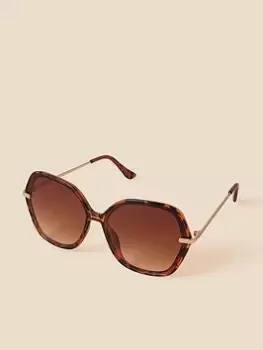 Image of Accessorize Soft Hexagon Sunglasses