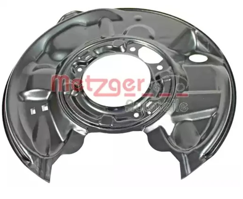 Image of METZGER 6115006 Brake Disc Back Plate Rear Axle Right Sheet Steel Splash Panel,brake disc (1330)