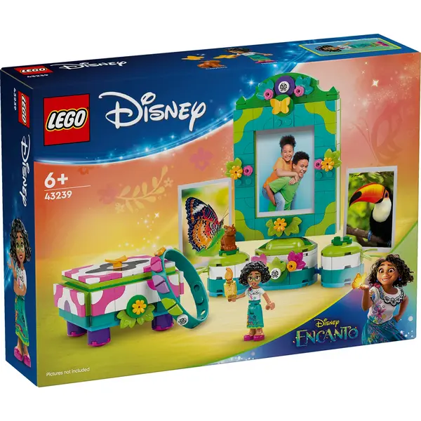 Image of LEGO Disney Encanto Mirabel's Photo Frame and Jewellery Box Buildable Toy with Character 43239 Toys - Lego