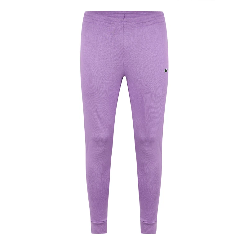 Image of Lacoste Fleece Trackpants - Purple Purple XS