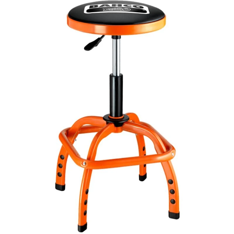 Image of Bahco Bahco BLE305 Work Shop Stool Revolving With Lift Pneumatic for Workshop Seat ble305