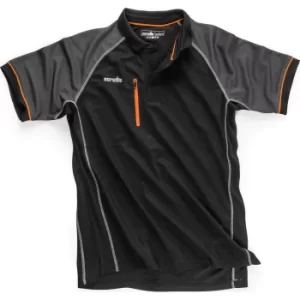 Image of Scruffs Trade Active Polo Black S