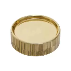 Image of Interiors By Ph Aluminium Soap Dish Gold Finish